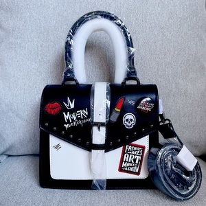 NWT!!! Disney Cruella Loungefly Crossbody Bag